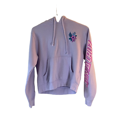 Santa cruz vacation dot black hoodie sale