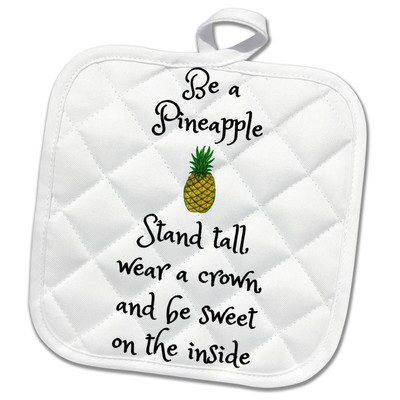 3dRose Be a pineapple, stand tall wear a crown and be sweet, pineapple picture 8