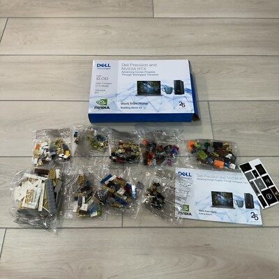 Dell Precision And NVIDIA RTX 395 Brick Pcs Promotional Brick Set 10-CIO Rare