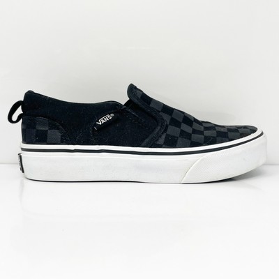 

Vans Boys Off The Wall 721356 Черная повседневная обувь Кроссовки Размер 13, Черный, Off The Wall