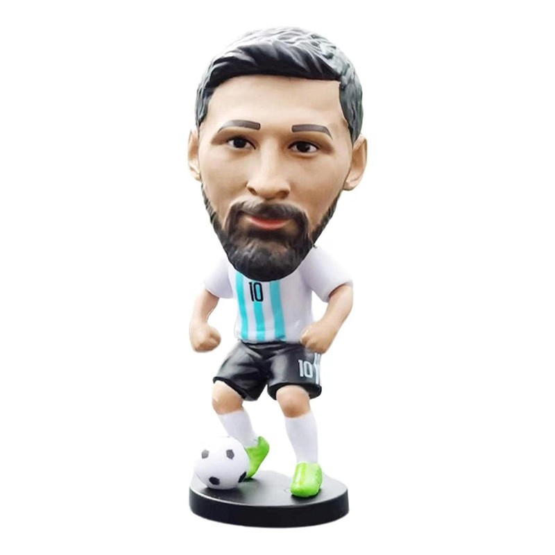 4inch Action Figures PVC Football Sports Star Messi Neymar Mbappe Ronaldo Doll