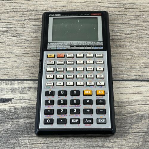 Casio Fx 7000g Silver Scientific Calculator Please see Casio Fx 7000g Silver Scientific Calculator Please see