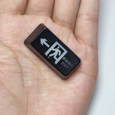 ABS Personalized Security Exit Backspace KeyCap Transparent KeyCap Spare Part