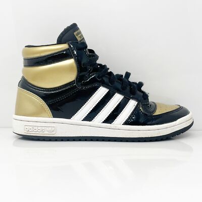 

Adidas Boys Top Ten RB FY5486 Черные баскетбольные кроссовки Размер 6, Черный, Top Ten RB