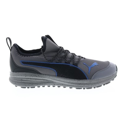 

Puma Transport Trail Speck 37784601 Мужская серая парусиновая спортивная походная обувь, Серый, Puma Transport Trail Speck