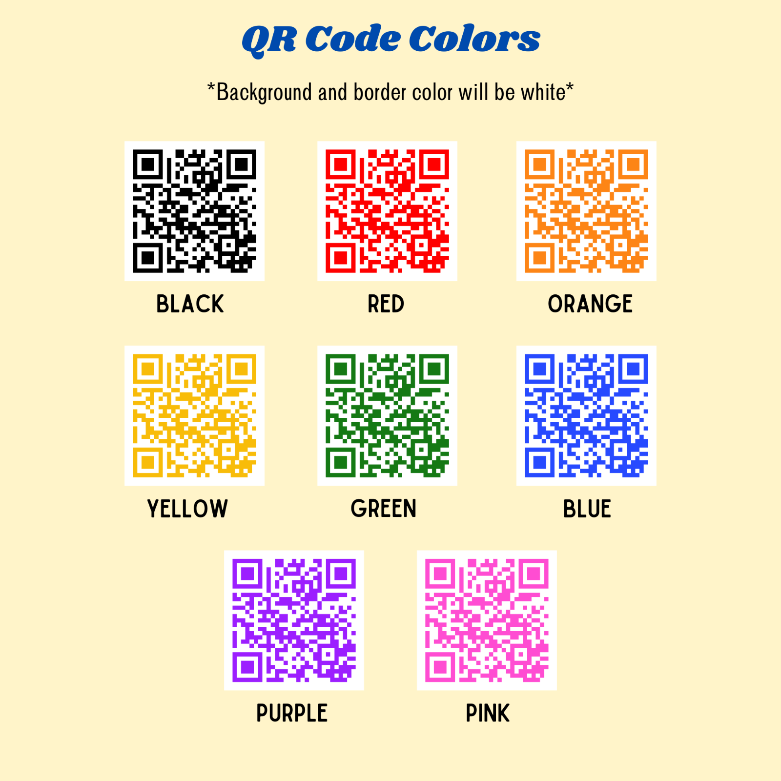 Custom QR Code sticker Personalized Business Website