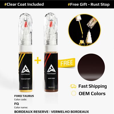 Car Touch Up Paint For FORD TAURUS Code: FQ BORDEAUX RESERVE | VERMELHO BORDEAUX