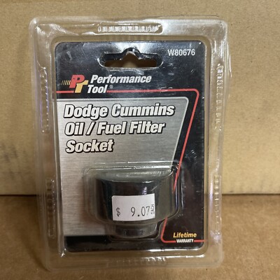 Performance Tool W80676 Cummins Fuel Filter Socket