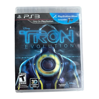 Tron Evolution Sony PlayStation 3 2010 PS3 Complete Tested Disney CIB Game