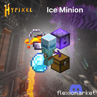 Hypixel Skyblock | Ice Minion T11 (CHEAPEST) | 100% Fast & Safe Seller