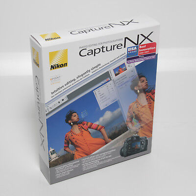 Nikon Capture NX Bildbearbeitung Software Photo Editing Software Neu OVP