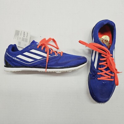 ADIDAS Womens Size 5 Adizero Cadence 2 Blue Track and Field Running Shoes Blue