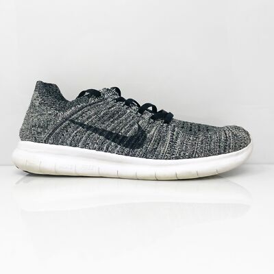 

Nike Womens Free RN Flyknit 831070-100 Серые кроссовки для бега Размер 8,5, Серый, Free RN Flyknit