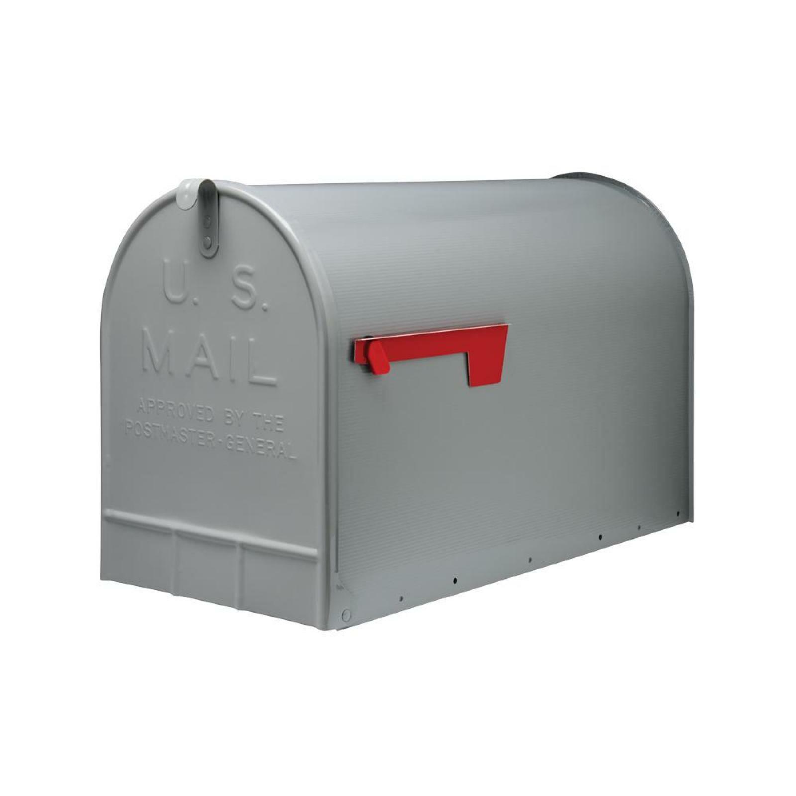 Post Mount Mailbox Jumbo Extra Large Package Mail Galvanized Steel ...