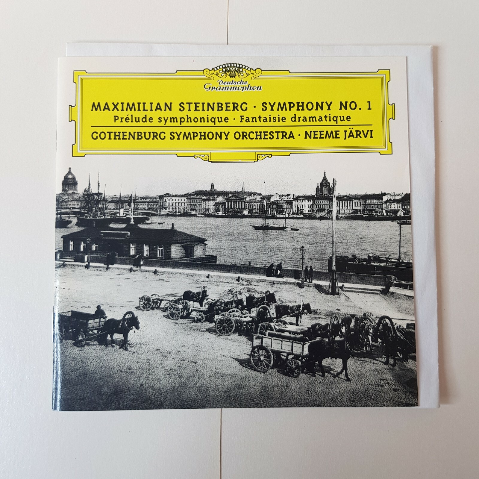 Maximillian Steinberg Symphony 1 Gothenburg Orchestra Jarvi