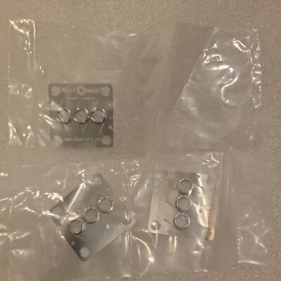 Lot of 3,  MICROFLEX MSA-028-311 r6 3 HOLES MICROSEAL ASSY MSA028311