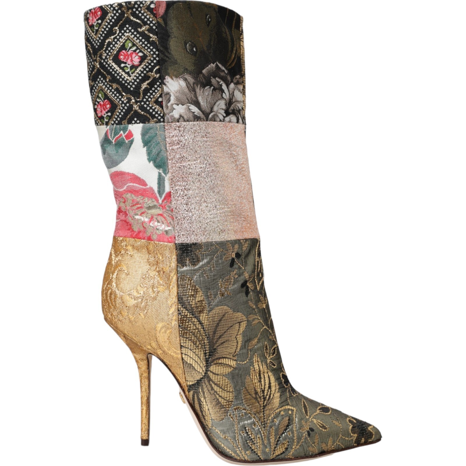 DOLCE&GABBANAレディース36 Boyfriend jeans with embroidery in Multicolor for Women