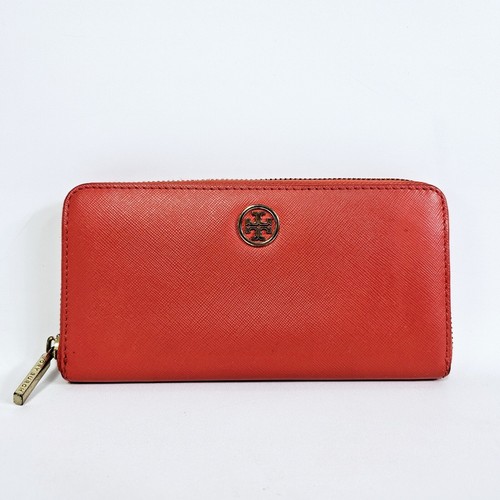 Tory Burch Robinson Women's Orange Saffiano Leather