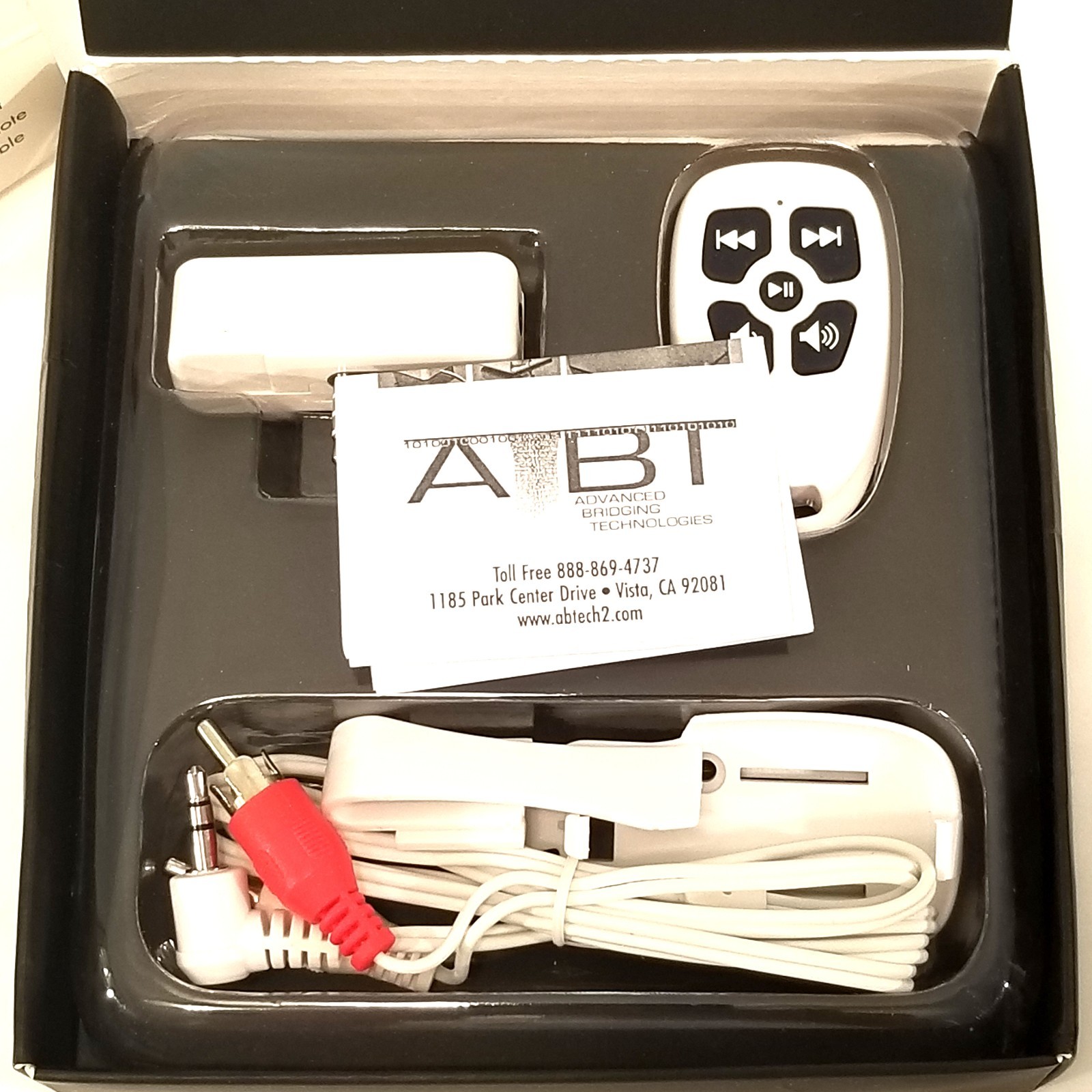 Wireless RF Remote Control for iPod Music ABT Plug and Play