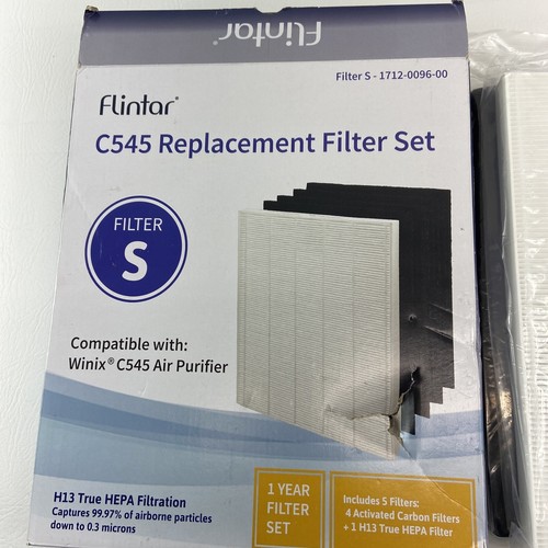 FLINTAR C545 Replacement Filter Set Filter S for Winix C545 Air