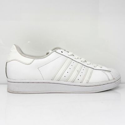 

Adidas Mens Superstar EG4960 Белая повседневная обувь Кроссовки Размер 9, Белый, Superstar
