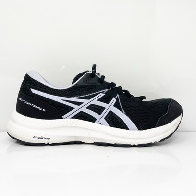 

Женские кроссовки Asics Gel Contend 7 1012A910 черные кроссовки размер 8 W, Черный, Gel Contend 7