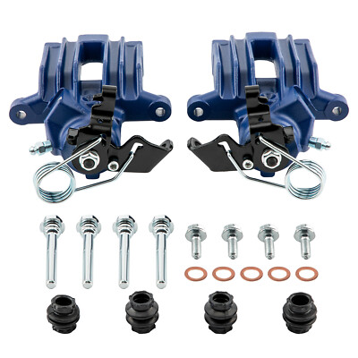 2x Brake Calipers Rear For Skoda Fabia Roomster VW Polo Audi A3 TT 1996-2015