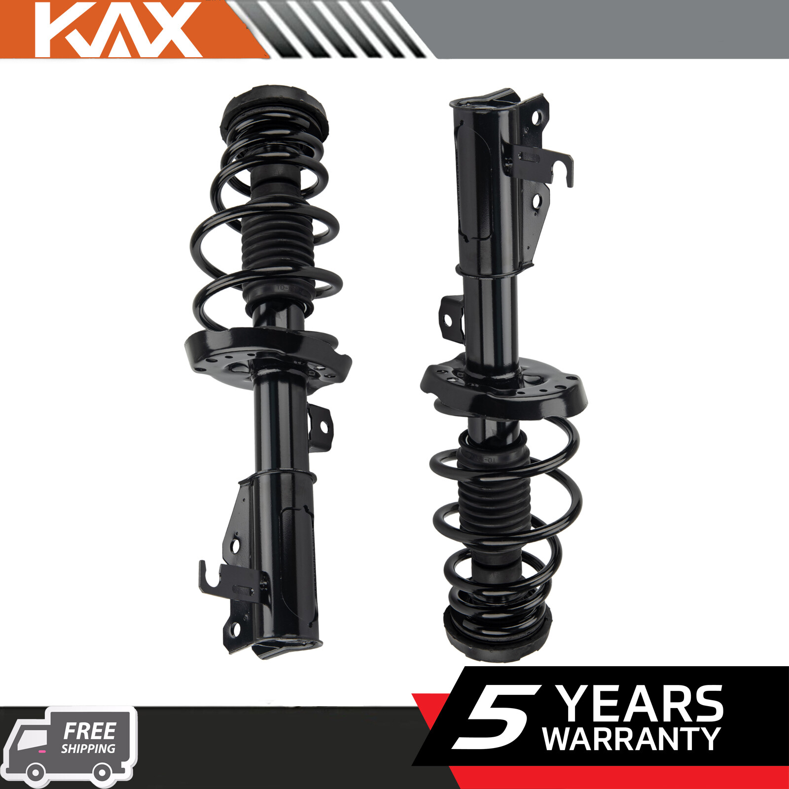mali1107  2013-2014 Chevrolet Malibu Front Pair Complete Shocks Struts