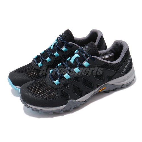 

Merrell Siren 3 Aerosport Vibram Black Blue Women Outdoor Hiking Shoes ML033148, Черный, Siren 3 Aerosport