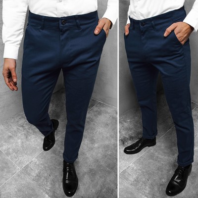 Chinohose Hose Anzughose Business Regular Hochzeit Casual Herren OZONEE R/9073