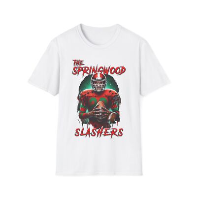The Springwood Slashers Football Team T-Shirt - Freddy Krueger Horror Mashup