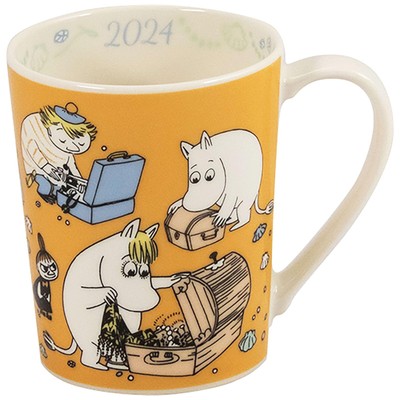 Moomin 2024 Years Mug 350ml Go to the Moomin Sea Brand New