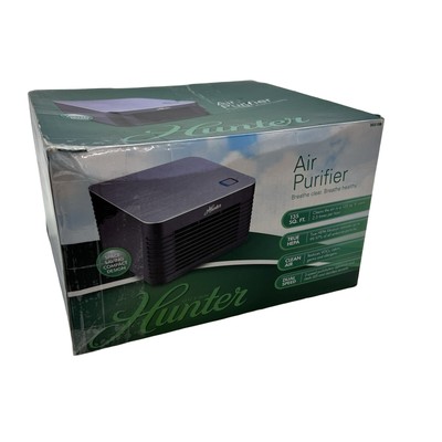 HUNTER AIR PURIFIER w filter - Model 20310 Space Saving Compact Design