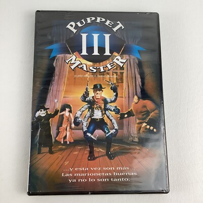 Puppet Master III Movie DVD Special Features Halloween Horror New Sealed