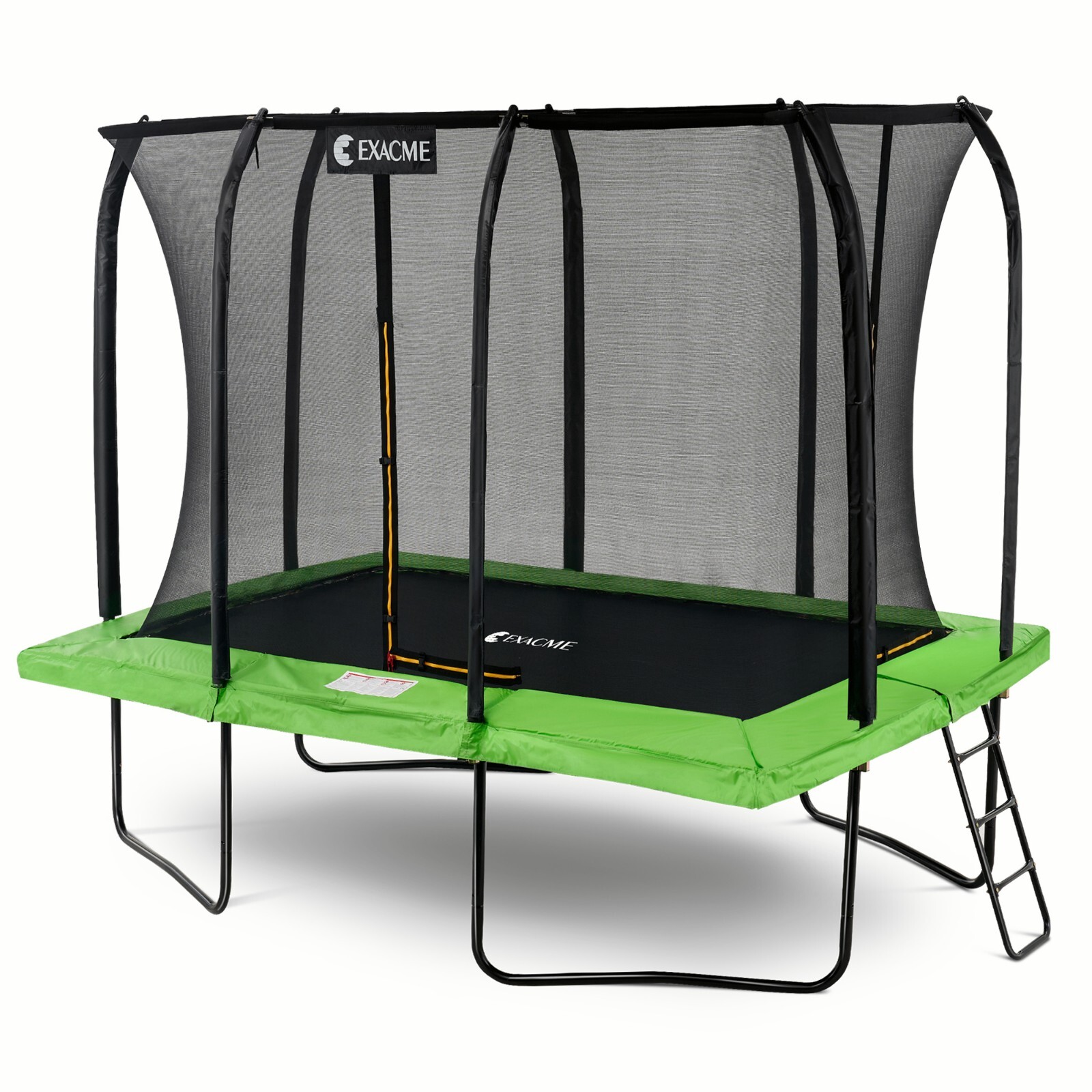 Exacme Double Entry Rectangle Trampoline with Enclosure Ladder