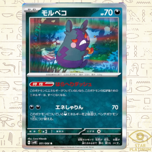 Morpeko R 051/066 sv4K Japanese Pokemon Card Ancient Roar