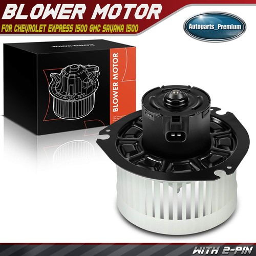 A/C Heater Blower Motor W/Fan Cage For 96-13 Chevy Express Savana - Foto 12