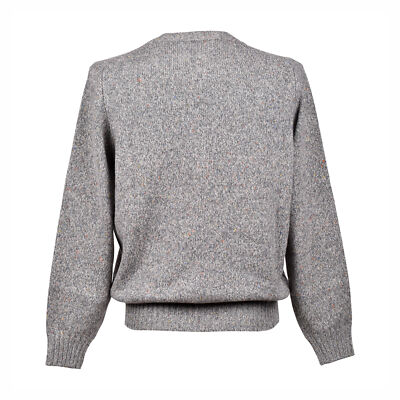 Pre-owned Brunello Cucinelli Men's 100% Cashmere Crew Neck Sweater/pullover In Gray