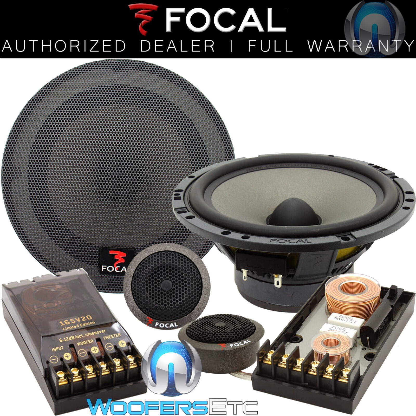 Focal Polyglass 165 VRS 6.5インチ　スピーカー Focal(フォーカル) Polyglass 165 VRS 6.5インチ 2-Way Shallow