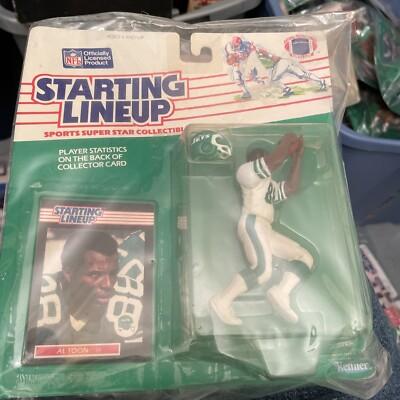 Vintage 1989  AL TOON Kenner Starting Lineup SLU NFL Football NEW YORK JETS