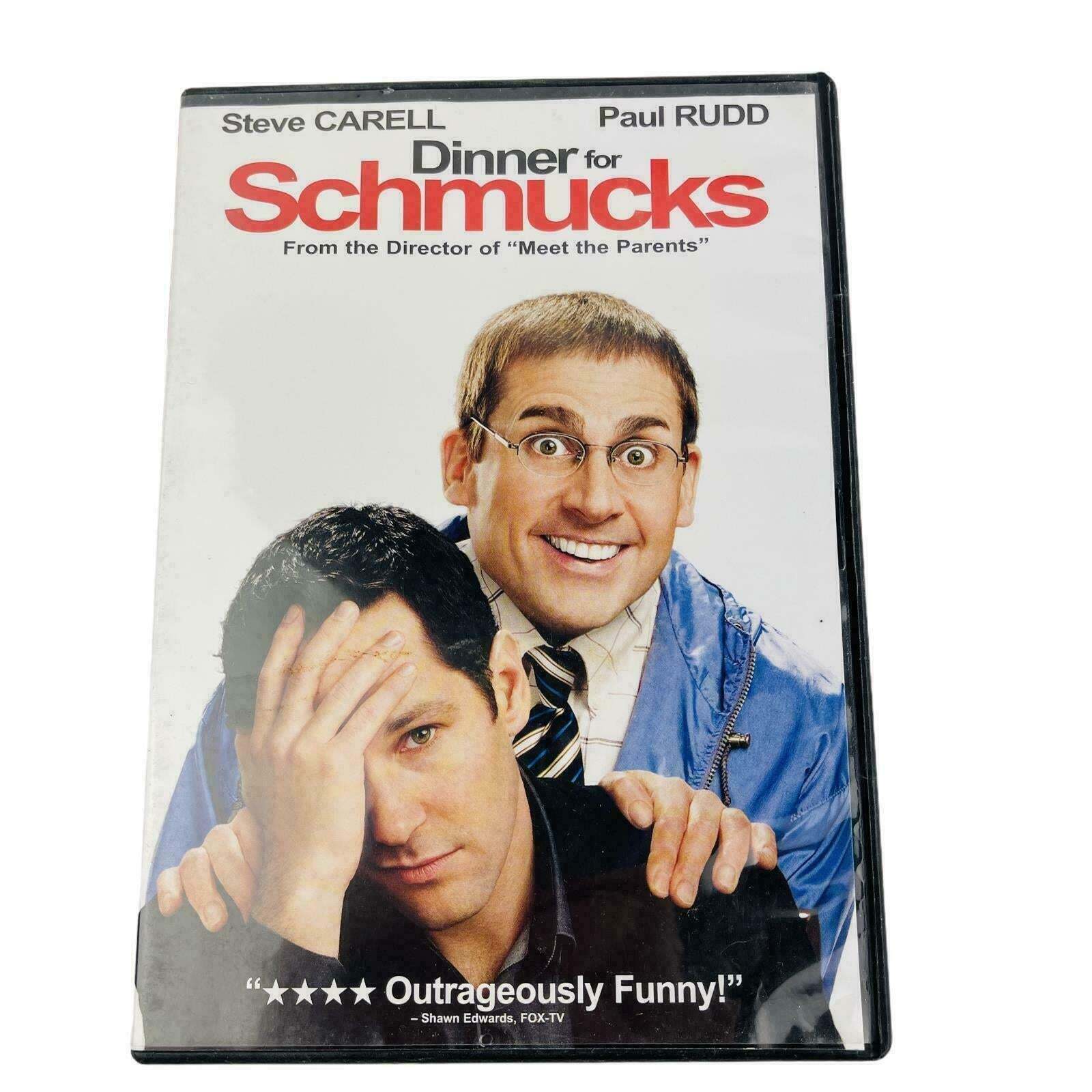 Dinner for Schmucks DVD 2013 Steve Carell Paul Rudd