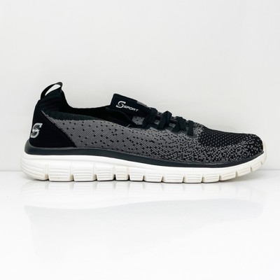

Skechers Mens S Sport F190-2 Черная повседневная обувь Кроссовки Размер 11, Черный, S Sport