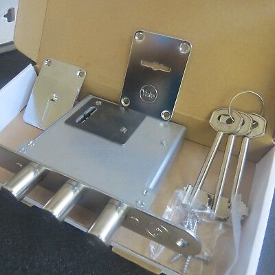 Deadbolt door Lock High Security 3 bolts mortise with Strike I...