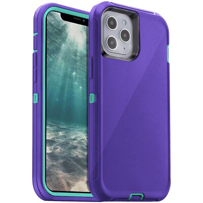 Shockproof Case For iPhone 15 14 13 12 11 Pro Max XR Xs 6 8 7 Plus SE Heavy Duty