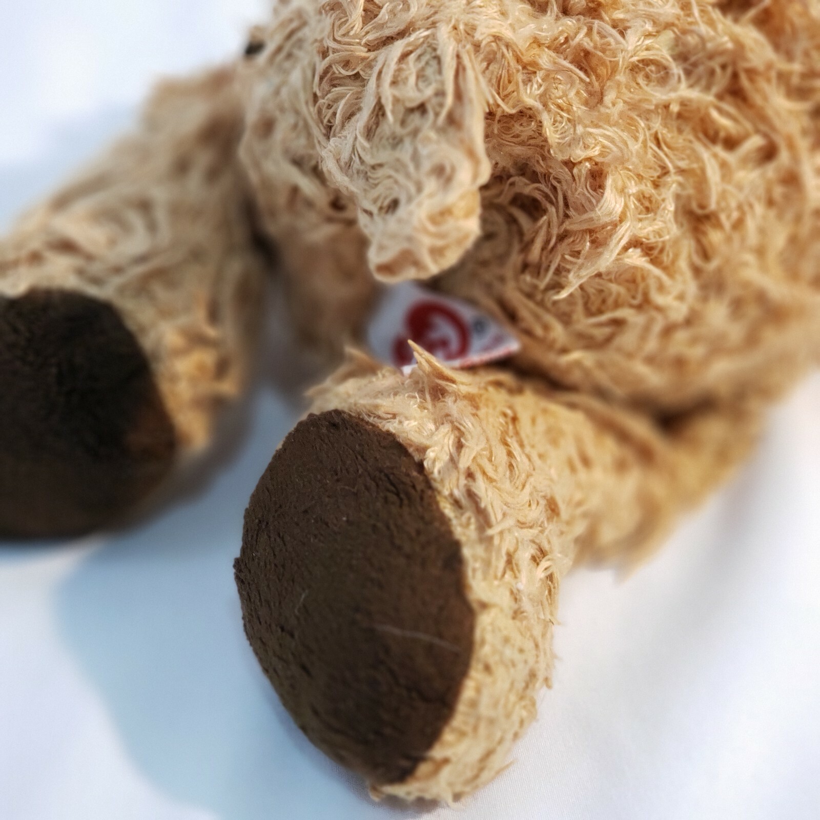 Ty Beanie Buddies Dog Puppy Lab Brown Silk 15