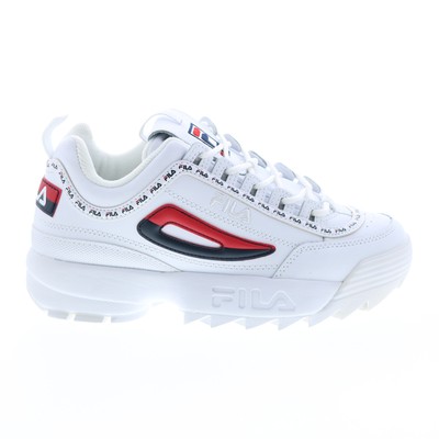 Женские белые кроссовки Fila Disruptor II Premium Repeat Lifestyle 5.5