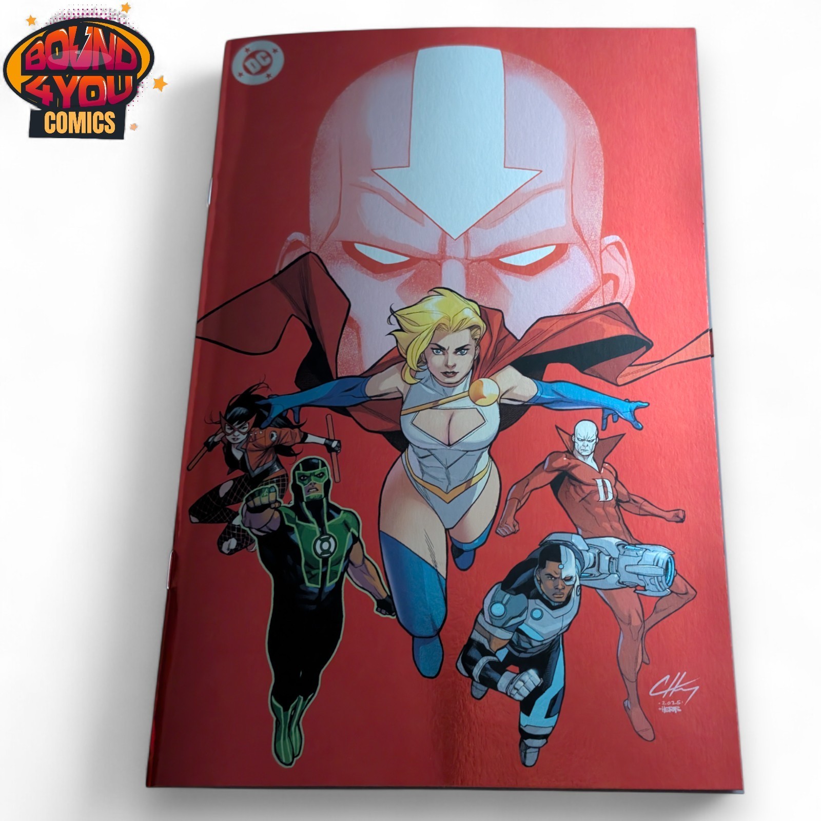 Justice League Red #1 - Clayton Henry - Red Foil Variant (2025)
