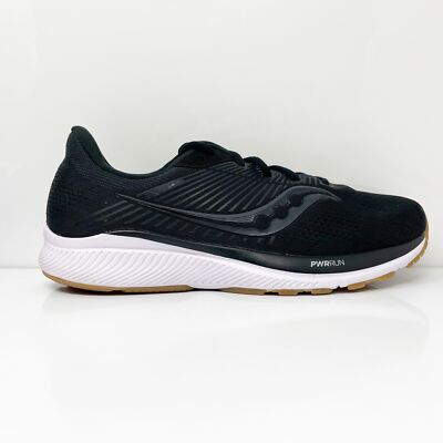 

Saucony Mens Guide 14 S20654-12 Черные кроссовки для бега, размер 10, Черный, Guide 14