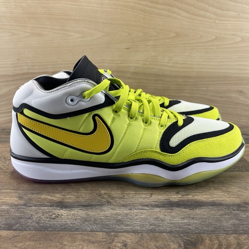 Nike Air Zoom GT Hustle 2 Size 10.5 Mens White Black Yellow