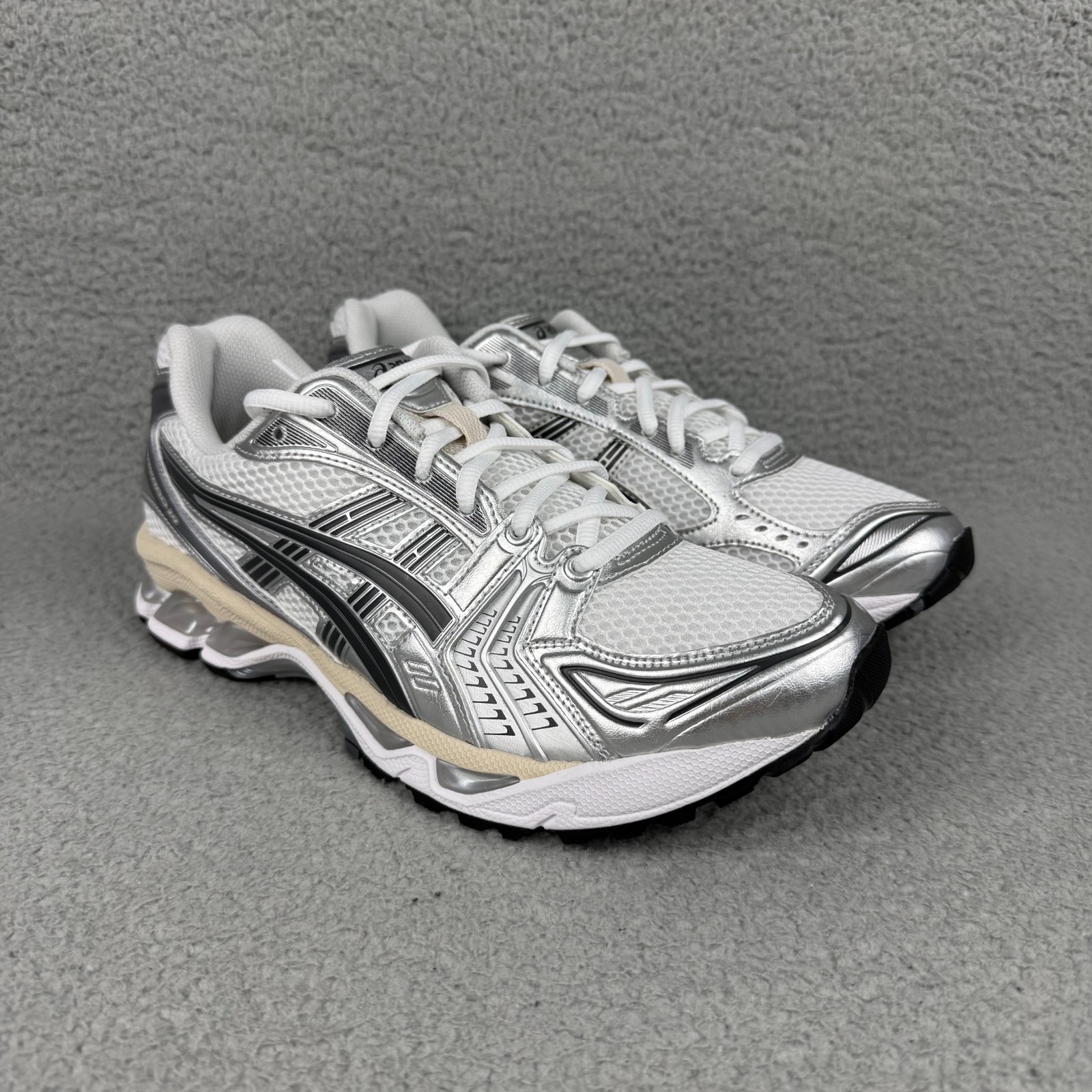 靴 ASICS GEL-KAYANO 14 WHITE GRAPHITE GREY Asics Gel-Kayano 14 | White/Graphite Grey | Canoe Club